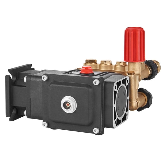 Pressure Washer Pump 3700 PSI 2.5 GPM - 3/4 Inch Shaft Horizontal Triplex Plunger Replacement for Simpson MorFlex 40224/40225/40226