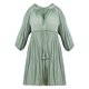 thumbnail image 1 of 972-68 Vestido olivo Cklass 972-68, 1 of 2