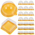 thumbnail image 5 of 100pcs Cake Packaging Boxes Mini Muffin Holders Plastic Containers, 5 of 5