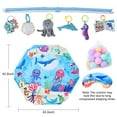 thumbnail image 6 of TFDER Baby Gym and Infant Play mat,Play Mat & Play Gym, Combination Baby Activity Gym for Sensory Exploration and Motor Skill Development from Baby to Toddler.(Bluer), 6 of 7