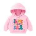 thumbnail image 2 of Avtoify Girls Hoodies Casual, Toddler Girls Fall Clothes, Fashion Girls and Boys Casual Long-Sleeved Hooded Sweatshirt Printing, 2 of 3