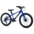 thumbnail image 4 of Ozark Trail 20" Mountain Bicycle, 7 Speed, Fits Riders 3'11"-4'4", Child, Unisex, Blue, 4 of 12