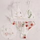 thumbnail image 3 of Conjunto De sujetador De tul Transparente y Sexy con bragas transparentes Ver a través De Bojo, 3 of 4