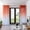 Orange, variant on 1 Panel Set Linen Sheer Curtains 96 Inches Long for Sliding Glass Door Window Treatments Drapes Living Room,Off White Ivory Cream,8 FT 52x96 Length, Orange