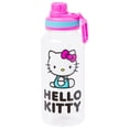 thumbnail image 1 of Botella de agua Silver Buffalo Hello Kitty Icons de 950 ml con pegatina, 1 of 9