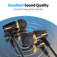 thumbnail image 4 of Earphones Kirababy, paquete de 3 auriculares intraurales con micrófono para iOS/Android, 4 of 5