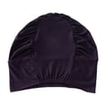 thumbnail image 1 of Cubierta de turbante de turbante musulmán Cabeza Cabezas envoltura Morado oscuro, 1 of 9