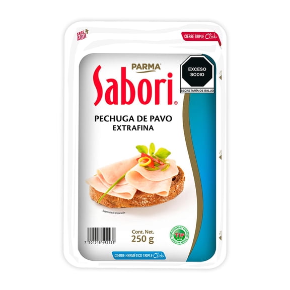 Pechuga de Pavo Sabori extrafina 250 g
