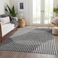 thumbnail image 6 of Addison Rugs Mayfield Premium Machine Washable Transitional Circles Charcoal Rectangle Rug, 9' x 12', 6 of 6