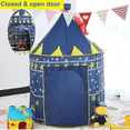 thumbnail image 1 of Carpa Castillo Allmight Tienda de Niños Azul T3, 1 of 2