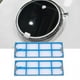 thumbnail image 1 of Accesorios para aspiradoras, 2 piezas, filtro de polvo para aspiradora, reemplazo de filtro de polvo, rendimiento empaquetado con energía, 1 of 13