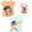 Moana Orange Mint, variant on Disney Moana Jasmine Princess Belle Toddler Girls 3 Pack Graphic T-Shirts purple / white / Yellow 3T