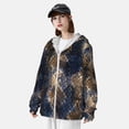 thumbnail image 3 of Lsque Watercolor Snake Skin UPF 50+ Lightweight Sun Protection Men's Women's Long Sleeve Shirt, Hoodie Performance -XX-Large, 3 of 9