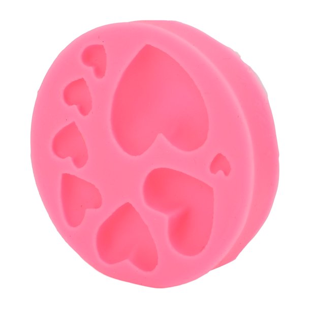 Modelo De Silicona Para Hornear, Moldeado En Forma De Corazón, Uso Versátil, Apto Para Lavavajillas, Patrón Detallado, 8 Agujeros Para Decoración De Chocolate