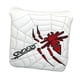 thumbnail image 2 of Funda para cabeza de putter de golf Zulema cuero PU blanco forro interior de felpa, 2 of 8