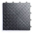thumbnail image 2 of RaceDeck Diamond Plate Design, Durable Interlocking Modular Garage Flooring Tile (48 Pack), Graphite, 2 of 10