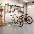 thumbnail image 6 of REKHH 6 Bike Rack Bicycle Floor Parking Stand for Mountain Bike Road Bike Indoor Outdoor Garage, Adjustable Bicycle Storage Organizer Stand, 6 of 6