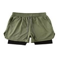 thumbnail image 3 of MesaSe Men‘s 2 in 1 Athletic Short Jogger with Pockets, 3 of 5