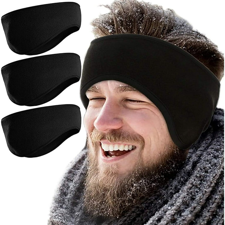 Ear Muffs Warmers Winter Fleece Headband for Men Women