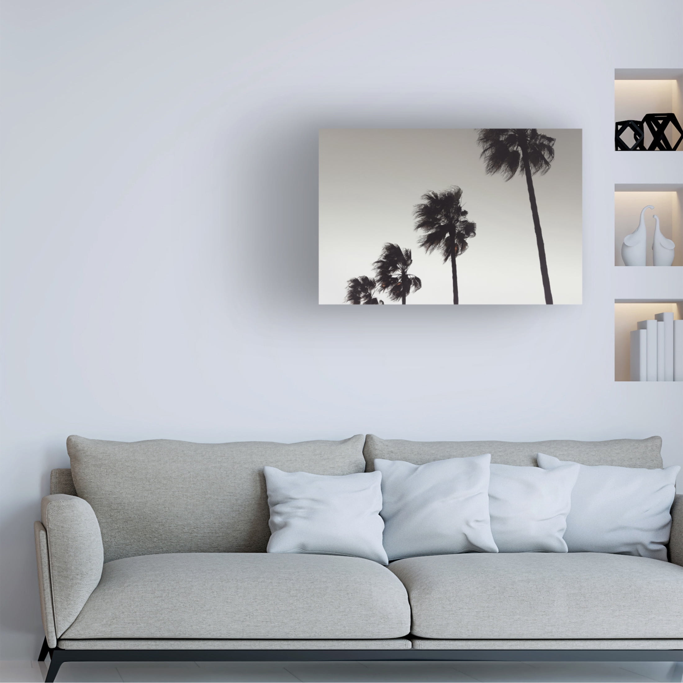Pictufy Studio III 'Palm 4' Canvas Art - 32 x 22 Inches
