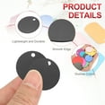 thumbnail image 3 of Uxcell Metal Round Stamping Blanks Tags for Engraving and Crafting Projects Black 1.4", 3 of 7