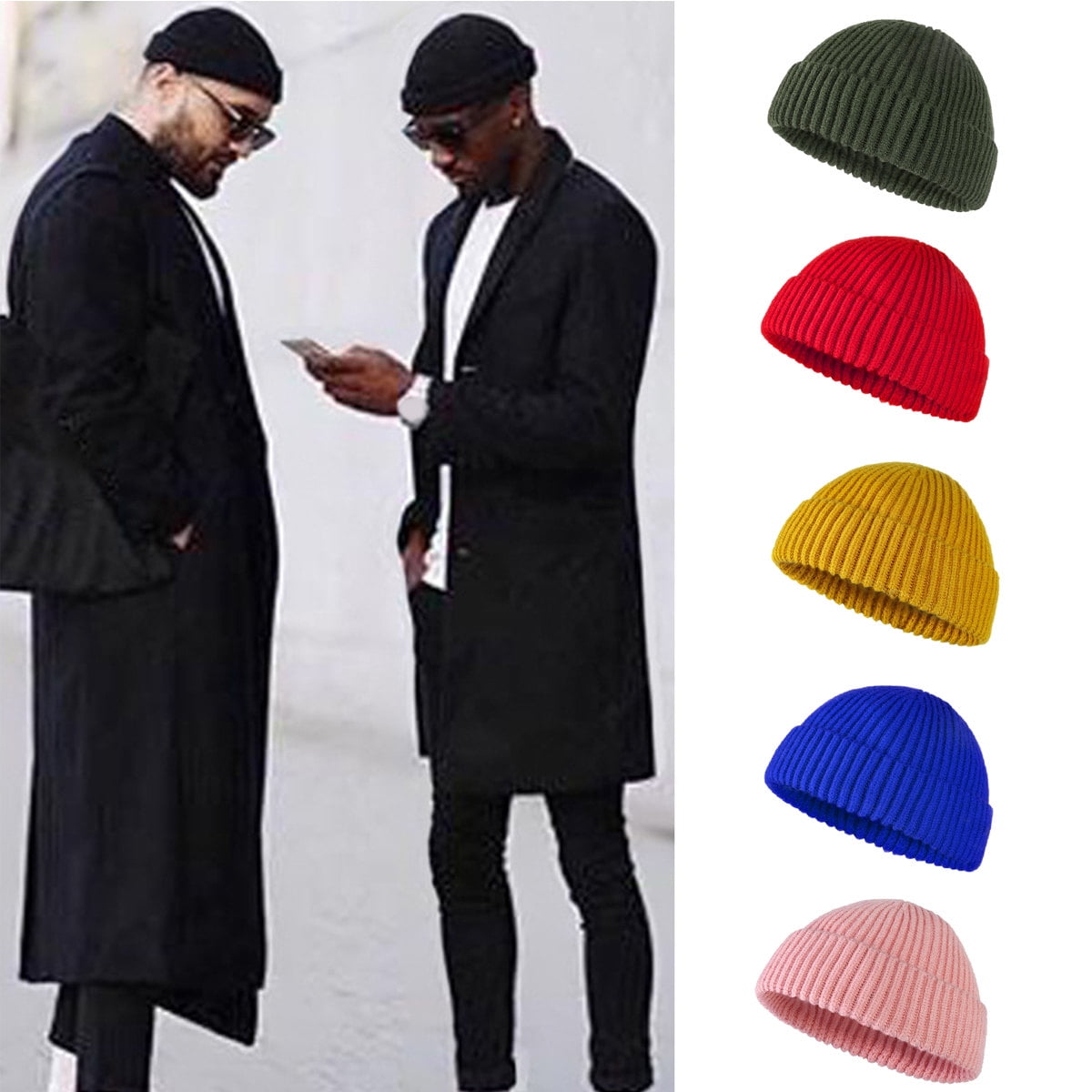 Dress Choice Unisex Beanie Hats Knit 
