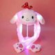 thumbnail image 1 of Plush Rabbit Ear Hat for Girls - Soft & Moveable, 1 of 1