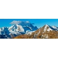 thumbnail image 2 of Krahmer, Frank 18x9 Gold Ornate Wood Framed with Double Matting Museum Art Print Titled - Marmolada, Italy, 2 of 4
