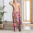 thumbnail image 6 of Lsque Cheetah On Toilet Humor Art Print Men's Pajama Pants, Lounge Pant - Comfortable Home Wear,Elastic Waistband, Stylish Design-X-Large, 6 of 9