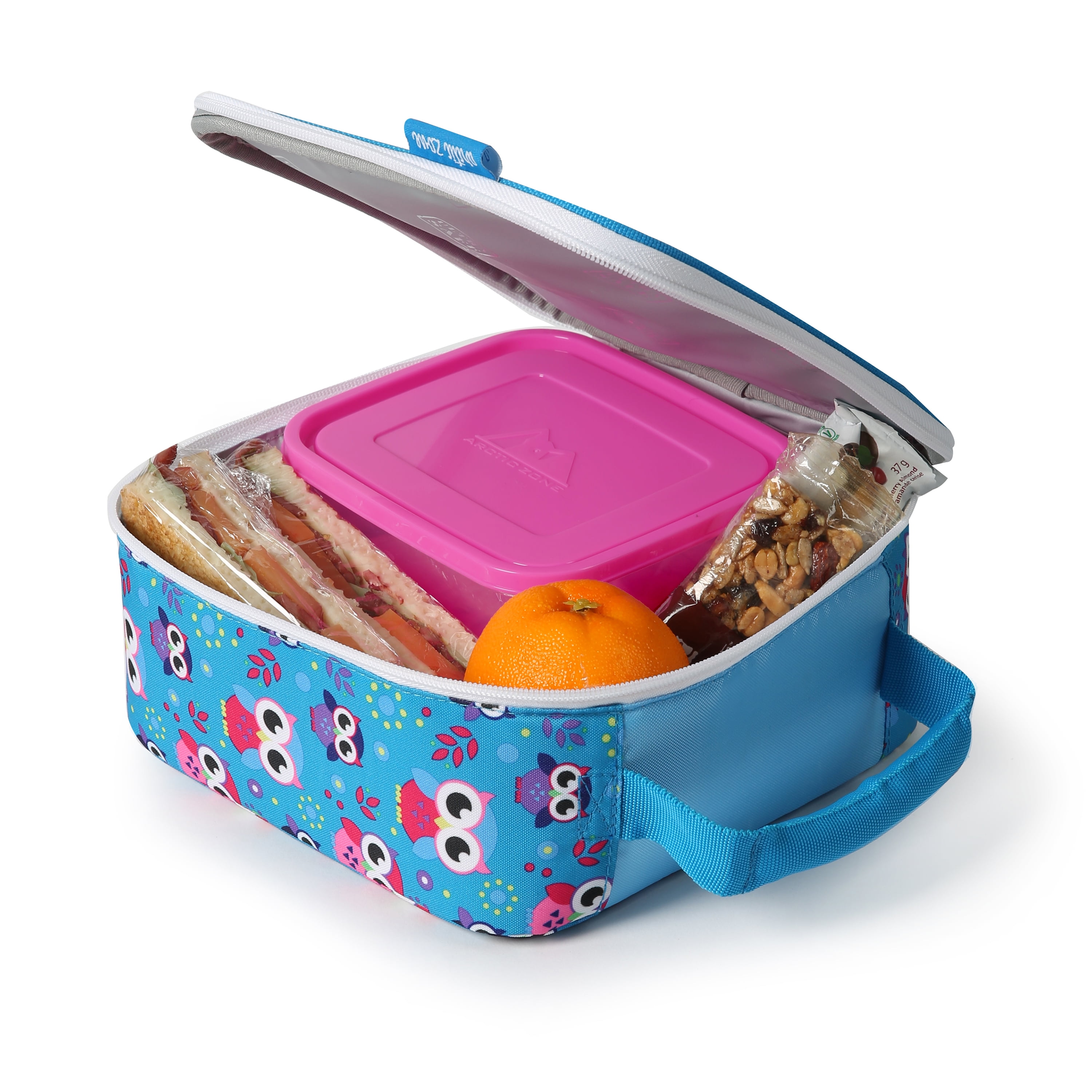 Arctic Zone Lunch Box Combo with Thermal Insulation, Pink