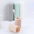 thumbnail image 3 of Portable Travel Toothbrush Case Electric Toothbrush Handle Storage Holder Storage Case Anti-Dust Cover Toothpaste Holder Box, 3 of 12