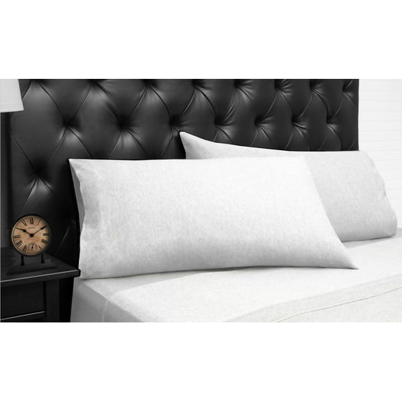 Full White Jersey Knit Sheet Set