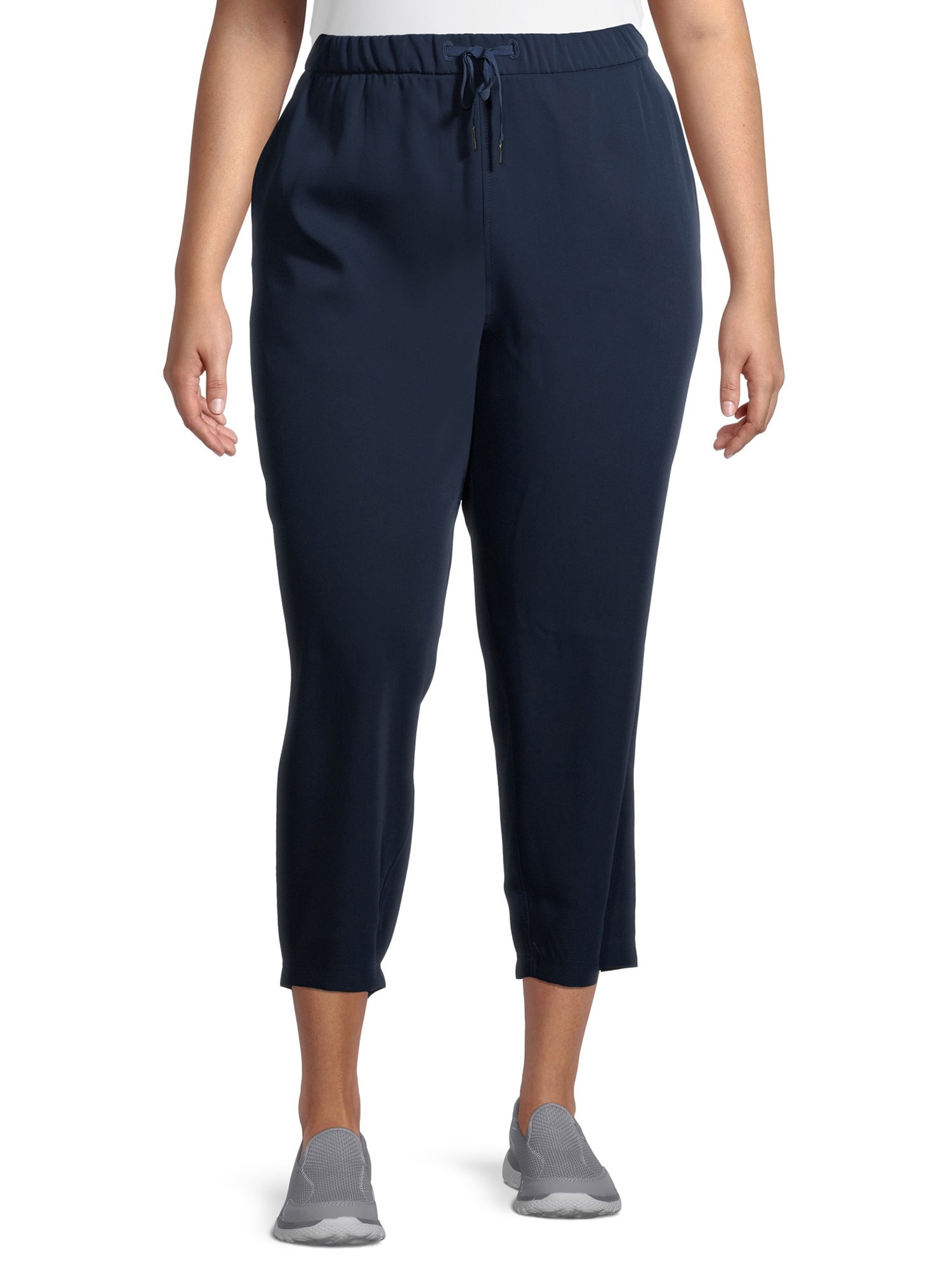 Avia Women's Plus Size Active Woven Commuter Pants - Walmart.com