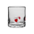 thumbnail image 1 of Vasos de vidrio sin tallo con temática navideña, diseño de textura única, decoración para fiesta de Acción de Gracias y Navidad., 1 of 8
