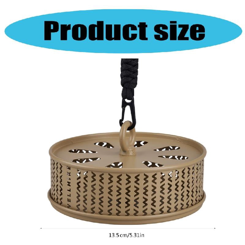 JZROCKER Hanging Mosquitoes Coil Holder Mosquitoes Incenses Box Coil ​Incenses Burners