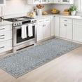 thumbnail image 3 of Washable Kitchen Runner Rug 2x6 ft Non-Slip Low-Profile Soft Vintage Distressed Medallion Oriental Design for Kitchen, Entryway, Hallway, Laundry, Bedroom, 3 of 6