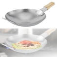 thumbnail image 1 of Sartén salteado wok versátil cocina freír sartén antiadherente sartén de cocina de chef hammonedas secas para gas para gas/electricidad 39.5 x 23.5 x 5.2 cm, 1 of 8
