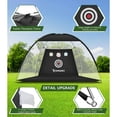 thumbnail image 4 of SwingRex 10x7FT Golf Net for Home Swing Training with Mat, Target & Balls, 4 of 7