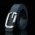thumbnail image 2 of Belt for Men 1 Piece Womens Navy Casual Leather Belts Men's Work Belts, 2 of 4