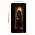thumbnail image 3 of Cheap Halloween Decorations Clearance for Home – Halloween Class Door Cover 70.86x35.43 inch, Halloween Themed Designs Door Covers Decorative, Winter Front Door Decor (A), 3 of 6
