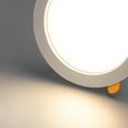 thumbnail image 5 of Energy Saving LED Ceiling Lamp, Certified Panel Lights With Non-Dimmable Ultra-Thin Design And Good Heat Dissipation For Long Lifespan, Direct Connection To 230V, Secure Terminals, Warm White 2700K, 5 of 5