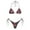 H, variante sur Fvwitlyh Maillots de Bain pour Femmes Bikini 2 Pcs 2023 Maillot de Bain Femmes Maillots Rehausseur Ensemble Bikini String Brésilien Maillot de Bain Tenue de Plage