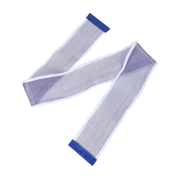 TABLZONE Easy Install Blue Retractable Table Tennis Net Replacement for Outdoor Sports