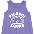 thumbnail image 2 of Instant Message - Dyngus Day - Pierogi Squad - Polish Holiday Celebration - Toddler & Youth Girls A-line Dress, 2 of 5
