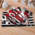 thumbnail image 2 of asddcavvf Valentine's Day Car & Table Mats Festive Table With Heat Linen Print for Parties Ideal for Home & Restaurant Use for Lovers F Small Mats for Tables, 2 of 4