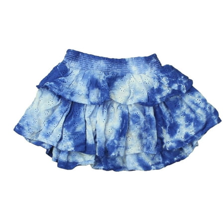 

Pre-owned Rockets Of Awesome Girls Blue | White Skirt size: Little Girl