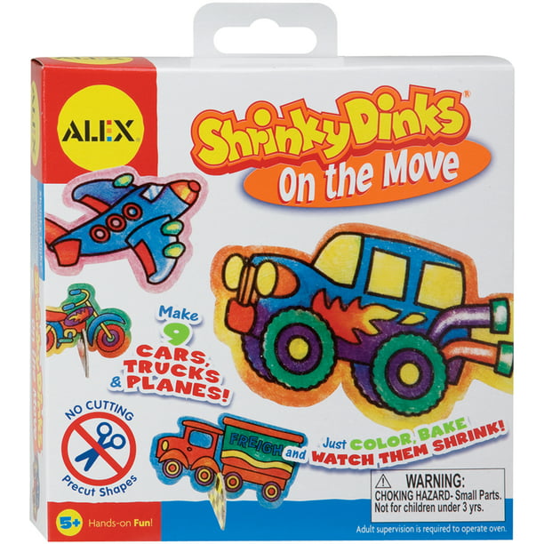 ALEX Toys - Shrinky Dinks Kit, On The Move Jewelry - Walmart.com ...