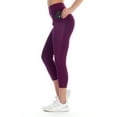 thumbnail image 2 of BSP Women's High Rise 7/8 Length Legging With Mesh & Pockets, 2 of 4