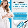 thumbnail image 4 of CLEAR 40 HA, Urea Cream 40% + 1% Hyaluronic Acid (4 oz) | | Softens Cracked Heels & Dry Skin Urea Cream 40 Percent - Tea Tree & Coconut Oil | Urea Cream for Callus & Corn Treatment | Made in USA, 4 of 7