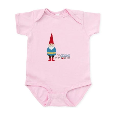 

CafePress - To Gnome Is To Love Me Body Suit - Baby Light Bodysuit Size Newborn - 24 Months